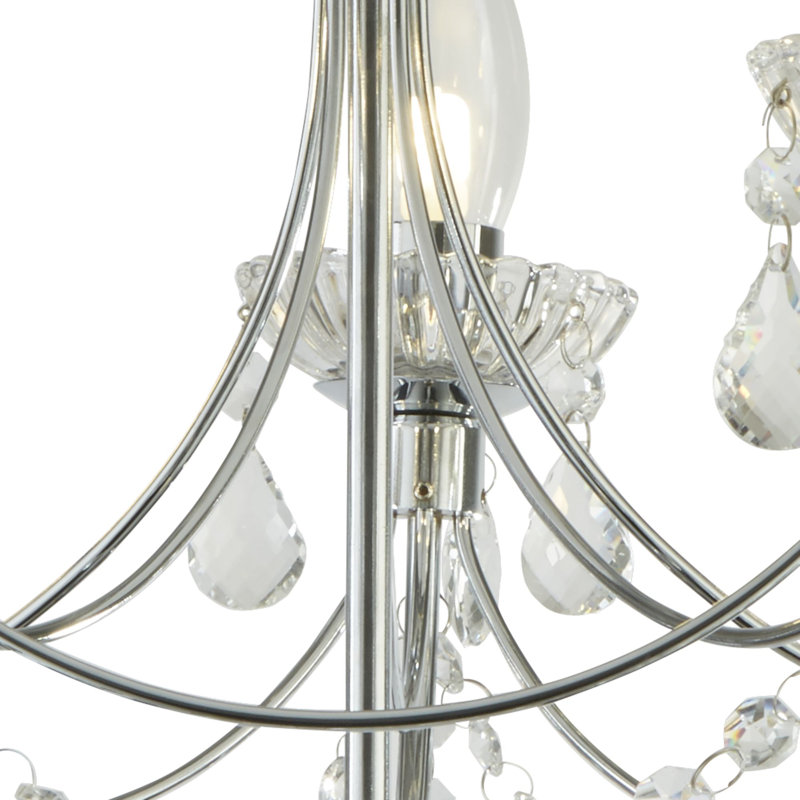 Caton Bathroom 5 Light Candle Style Chandelier Caton Bathroom 5 Light Candle Style Chandelier